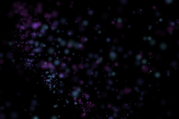 a colorful bokeh photo overlay