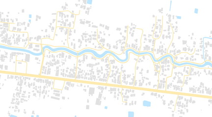 road building river map