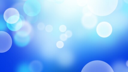 Abstract Blue background with light bokeh blurred in Christmas holiday  , wallpaper illustration 