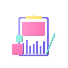 3D Rendering Data Management Concept.