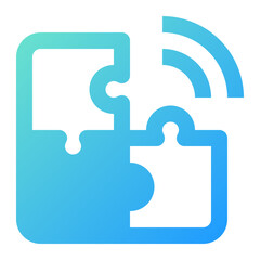 Obraz premium Solution Icon Illustration