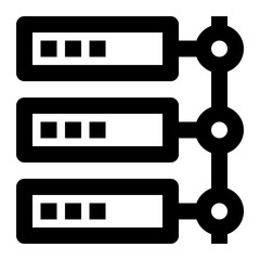 Database Icon Illustration