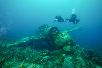Underwater, Scuba diving in Palau