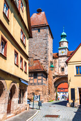 Rothenburg ob der Tauber - Markus Tower, Franconia, Germany