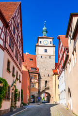 Rothenburg ob der Tauber - Weiser Tower, Bavaria, Germany