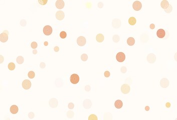 Light Red vector pattern with christmas snowflakes.