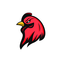 angry rooster