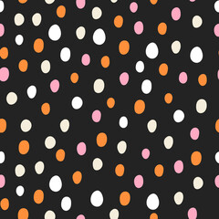 Seamless abstract background with spots