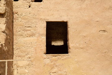 old wall with window