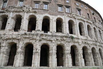 Fototapeta premium colosseum teatro marcello