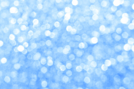 Blue bokeh background.  Photo can be used for New Year, Christmas and all celebration background concepts.