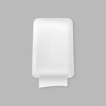 Dispenser For Paper Towels Mockup