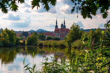 Obraz premium Velehrad, landscape, church, cathedral