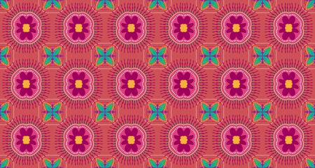 Ikat geometric. ethnic vector texture. Seamless striped pattern in Aztec style.Indian, Scandinavian, Gypsy, Mexican, folk pattern.EP5