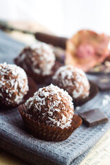 Hungarien rum ball coconut ball