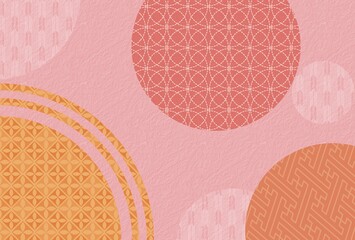 和柄の背景素材