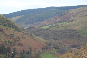 Obraz premium Cadair Idris Mountain Landscape Background