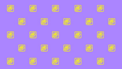 daisies pattern background