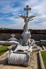 Obraz premium Cementerio, Comillas, Cantabria, España
