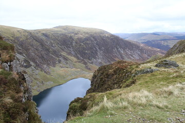 Cadair Idris Mountain Landscape Background