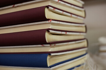 stack of books