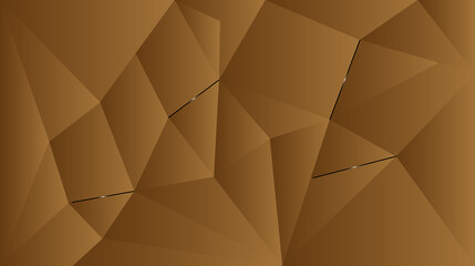 Abstract coffee brown background, low poly and hipster design, texture wallpaper, pattern fills, web page background