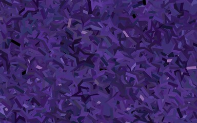 Dark Purple vector layout with bright stars.