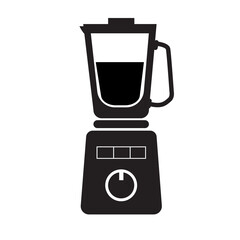 Blender icon on white background. Blender symbol. blender kitchen symbol. flat style.