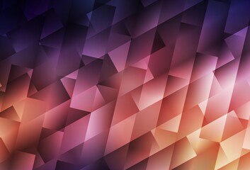 Dark Blue, Yellow vector background in polygonal style.