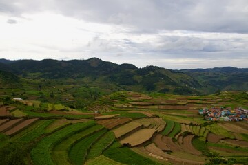 Poomparai Village, near Kodaikanal, India