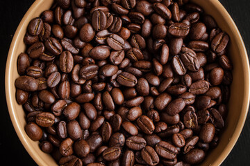 coffee beans, coffee mug