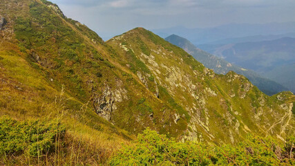 landscape in the mountains