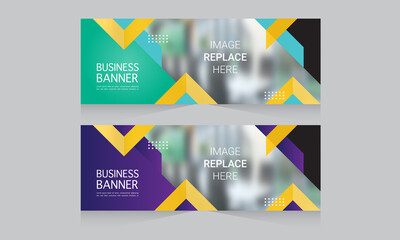 professional corporate business banner design