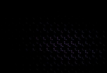 Dark Purple vector texture with colored lines.