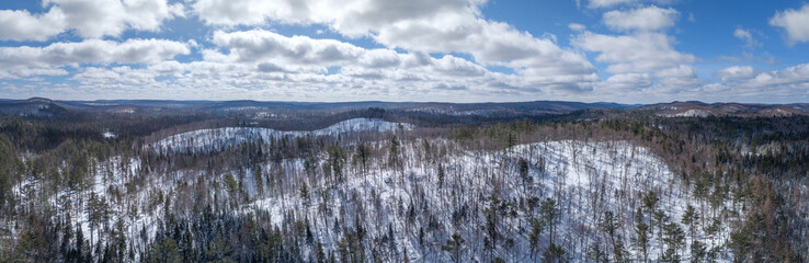Aerial Winter Landscape