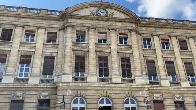 Hôtel de ville de Bordeaux, palais Rohan, Gironde