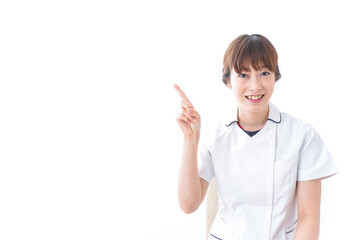 若い女性看護師