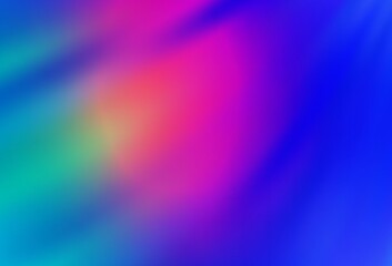 Light Blue, Red vector abstract blurred layout.