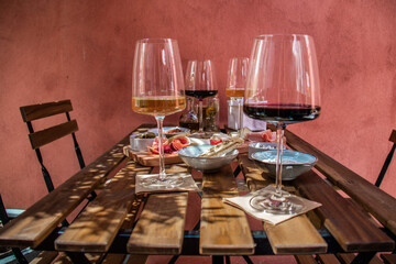 The perfect outdoor apero tapas plate