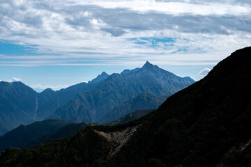 存在感ある山