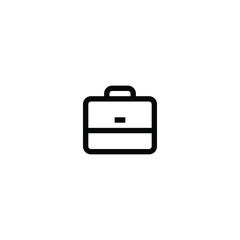 Folder office bag vector icon for web and app ui designs. 