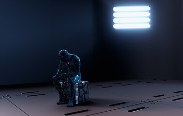 Robot sci fi © allvision