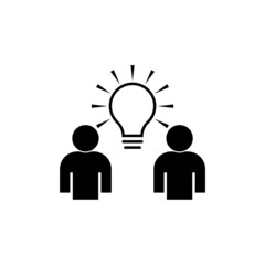 Innovation icon isolated on white background