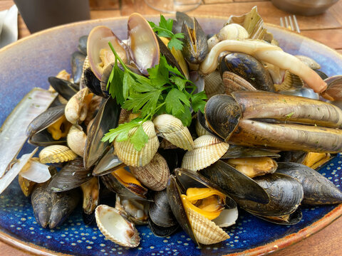 Assiette de fruits de mer