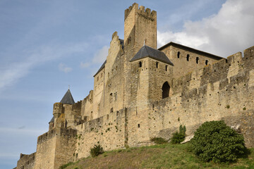 Fototapeta premium Forteresse de Carcassonne, France