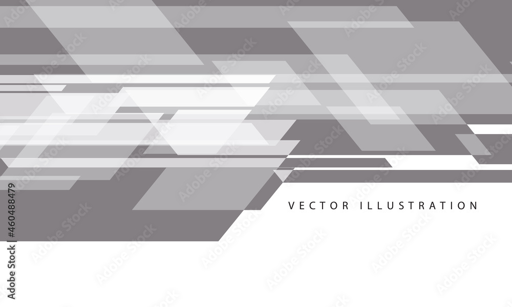 Aufkleber abstract grey data flow speed on white design modern technology futuristic background vector