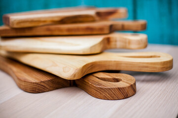 wooden cutting board for kitchen, vegetable slicing board, set of wooden boards