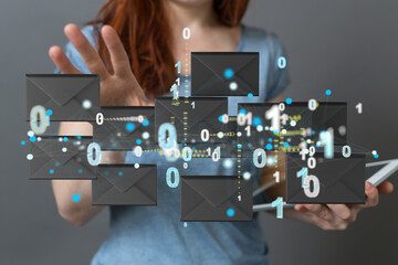 Email Mail Communication Online Chat Business Internet Technology Network Concept
