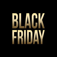 Naklejka na ściany i meble Black banner for sales on Black Friday. Black friday 3d text. banner for shop, web, store, business and other