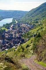 Blick auf Sankt Aldegund